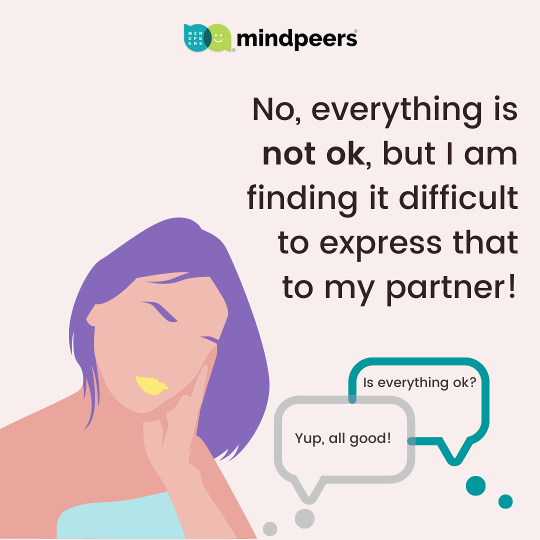 Why can't I express myself to my partner?